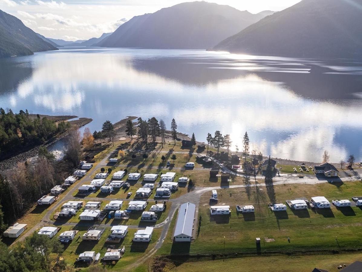Sandviken Camping Austbygdi Exterior photo