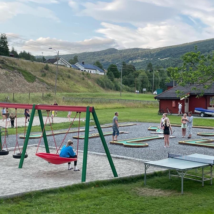 Sandviken Camping Austbygdi Exterior photo